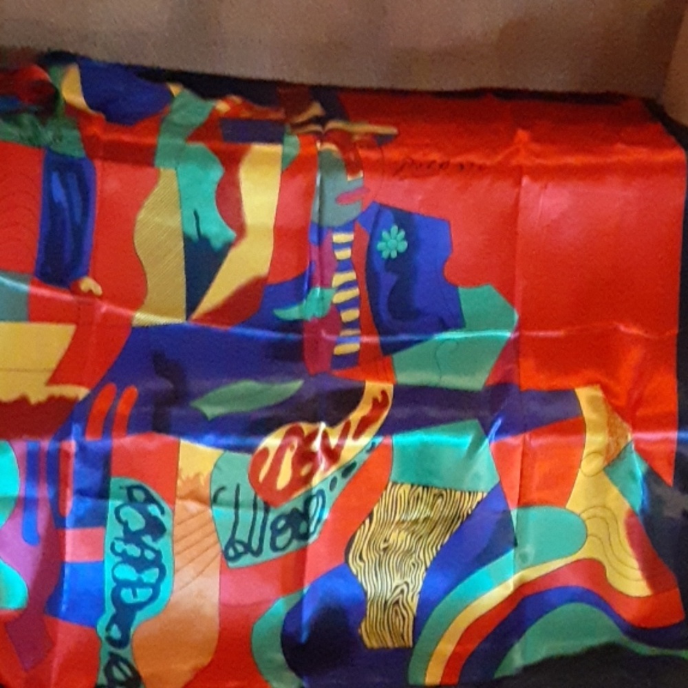 Silk scarf